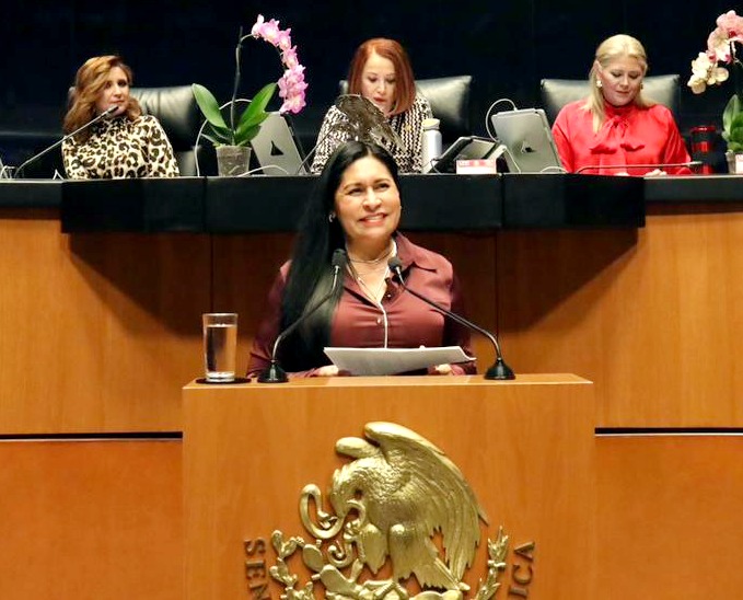 El Senado honra la lealtad y disciplina de quienes defienden la soberanía de México: Ana Lilia Rivera